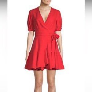Finders Keeper Red Dress L, NWT